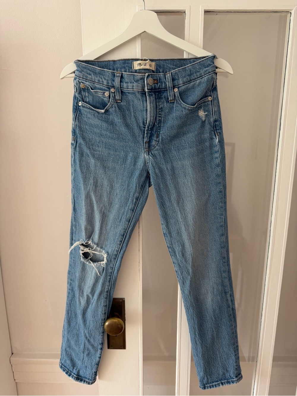Madewell straight jeans
